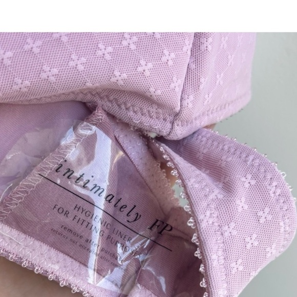 FREE PEOPLE Intimately Forever Young Rushed Bodysuit in Plum Blossom Size M New - Picture 8 of 12